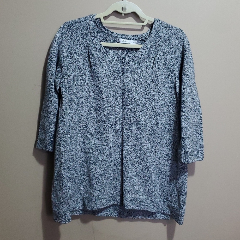Reitmans gray knit sweater size xl